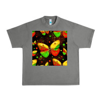 Tornado juneteenth butterflies seamless pattern Urban Heavy Tee - HRA Design Shop