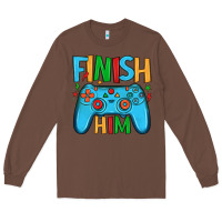 Chestnut finish him Long Sleeve Tee - JahusDesignShop