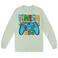 Matcha finish him Long Sleeve Tee - JahusDesignShop