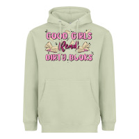 Matcha good girls read dirty books Heavyweight Hoodie - MaliasSmallBusiness