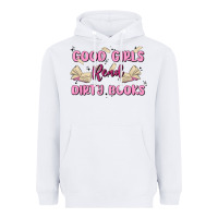 White good girls read dirty books Heavyweight Hoodie - MaliasSmallBusiness