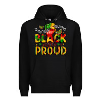 Black empowerment and celebration design Premium Hoodie - LillyAllenDesigns