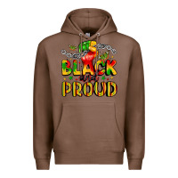 Chestnut empowerment and celebration design Premium Hoodie - LillyAllenDesigns