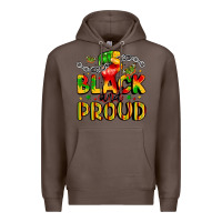 Coffee empowerment and celebration design Premium Hoodie - LillyAllenDesigns