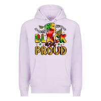 Lilac empowerment and celebration design Premium Hoodie - LillyAllenDesigns