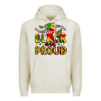 Oatmeal Heather empowerment and celebration design Premium Hoodie - LillyAllenDesigns