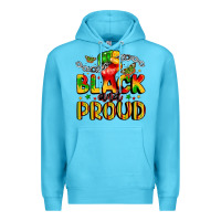 Ocean Blue empowerment and celebration design Premium Hoodie - LillyAllenDesigns