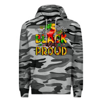 Slate Camo empowerment and celebration design Premium Hoodie - LillyAllenDesigns