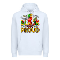 White empowerment and celebration design Premium Hoodie - LillyAllenDesigns