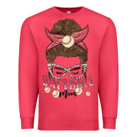 Cardinal softball mom Premium Sweatshirt - MaliasSmallBusiness