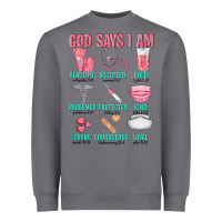 Storm god says i am Heavyweight Sweatshirt - texasbilliewilder