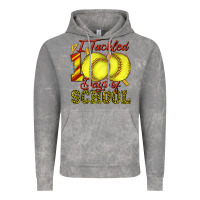 Cloud Rock i tackled 100days of school softball Vintage Hoodie - texasbilliewilder