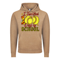 Vintage Coffee i tackled 100days of school softball Vintage Hoodie - texasbilliewilder
