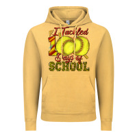 Vintage Mustard i tackled 100days of school softball Vintage Hoodie - texasbilliewilder
