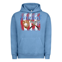Pigment Pebble Blue Baseball mom Urban Hoodie - Bettercallsaul