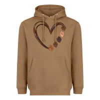 Toasted Coconut black history melanin Heavyweight Hoodie - MaliasSmallBusiness