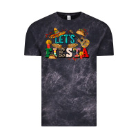 Cloud Black Let's fiesta Vintage Tee - CTS Tumbler Store