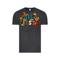 Vintage Black Let's fiesta Vintage Tee - CTS Tumbler Store