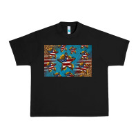 Black 4th of july stars skinny metal can holder Urban Heavy Tee - HRA Design Shop