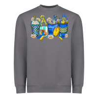 Storm down syndrome coffee cups Heavyweight Sweatshirt - Zillion Design Studio