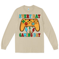 Mushroom every day is gaming day Long Sleeve Tee - JahusDesignShop