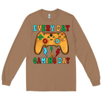 Toasted Coconut every day is gaming day Long Sleeve Tee - JahusDesignShop