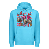 Ocean Blue name monster truck heartbreaker Premium Hoodie - LillyAllenDesigns