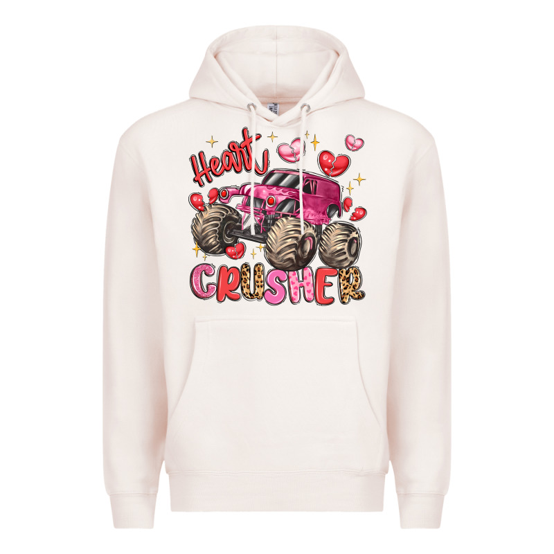 Name Monster Truck Heartbreaker Premium Hoodie by LillyAllenDesigns | Teevron