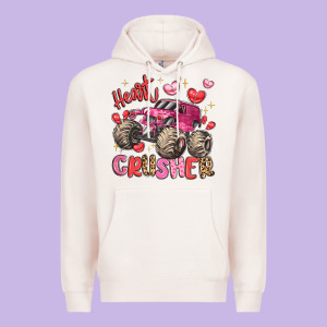 Name Monster Truck Heartbreaker Premium Hoodie Designed By Lillyallendesigns