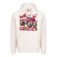 Pale Pink name monster truck heartbreaker Premium Hoodie - LillyAllenDesigns