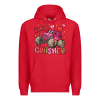 Red name monster truck heartbreaker Premium Hoodie - LillyAllenDesigns