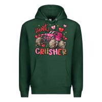 Sports Green name monster truck heartbreaker Premium Hoodie - LillyAllenDesigns