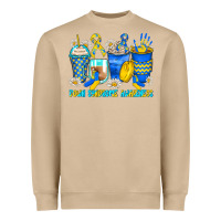 Mushroom down syndrome coffee cups Heavyweight Sweatshirt - Zillion Design Studio