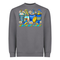 Storm down syndrome coffee cups Heavyweight Sweatshirt - Zillion Design Studio