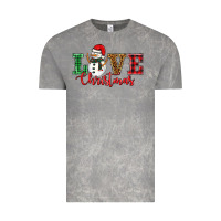 Cloud Rock love christmas snowman Vintage Tee - BarkalooDesign