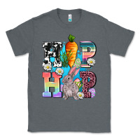 Charcoal Heather hip hop easter rabbit Classic Tee - AdoDesignShop