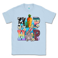 Dusty Blue hip hop easter rabbit Classic Tee - AdoDesignShop