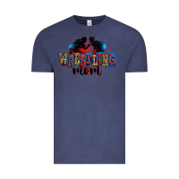 Vintage Denim wrestling mom Vintage Tee - Zillion Design Studio
