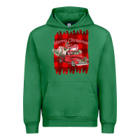 Emerald Merry Christmas Y'all Truck Urban Hoodie - Bettercallsaul