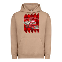 Pigment Burro Merry Christmas Y'all Truck Urban Hoodie - Bettercallsaul
