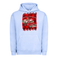 Pigment Grape Ice Merry Christmas Y'all Truck Urban Hoodie - Bettercallsaul