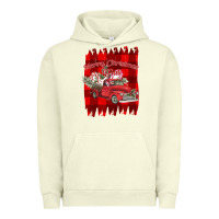 Pigment Pistachio Merry Christmas Y'all Truck Urban Hoodie - Bettercallsaul