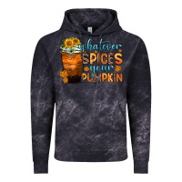 Cloud Black whatever spices your pumpkin Vintage Hoodie - Zillion Design Studio