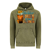 Vintage Olive whatever spices your pumpkin Vintage Hoodie - Zillion Design Studio
