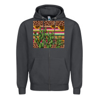 Smoke cactus serape Zipper Hoodie - AdoDesignShop