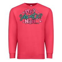 Cardinal me sarcastic nah... Premium Sweatshirt - MaliasSmallBusiness