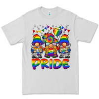 Dove Grey pride gnome Premium Tee - BarkalooDesign