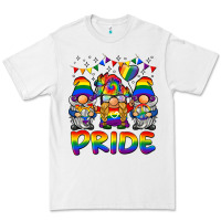 White pride gnome Premium Tee - BarkalooDesign