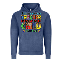 Vintage Denim it takes a special teacher to hear what a child cant say tbw Vintage Hoodie - texasbilliewilder