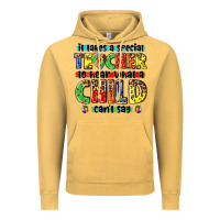 Vintage Mustard it takes a special teacher to hear what a child cant say tbw Vintage Hoodie - texasbilliewilder